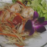 salade papaye som tam Sion